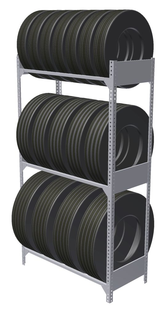 МА2000-1130-500 с уровнями для хранения колес и дисков
